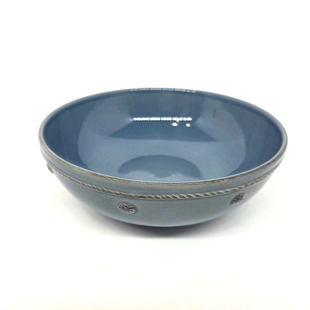 Juliska "Chambray" Berries And Thread 8" Diameter 3" Deep Pasta Bowl    Portugal